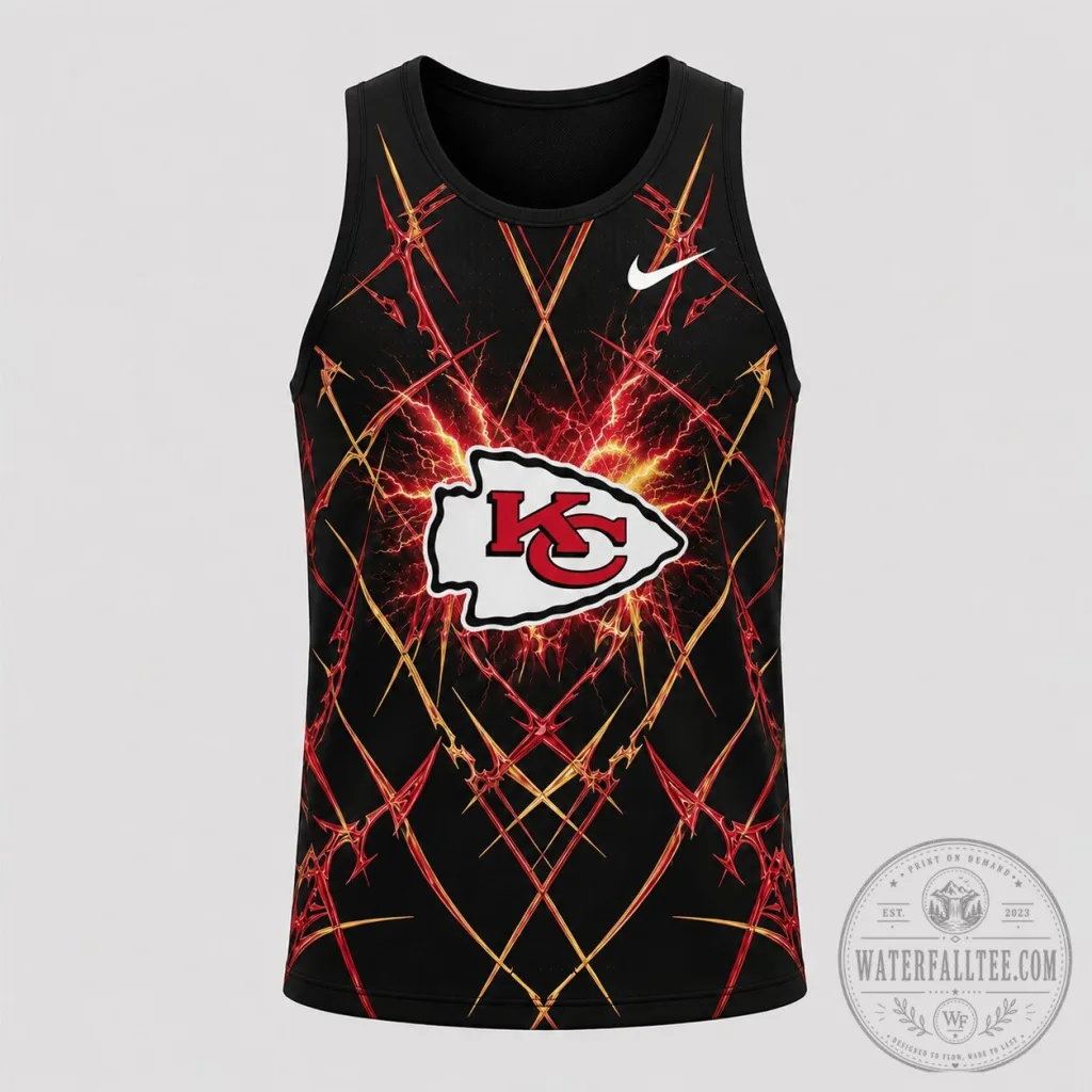 Kansas City Chiefs National Football League Dynamic Graphic Tank Top Kansas City Chiefs National Football League Dynamic Graphic Tank Top
