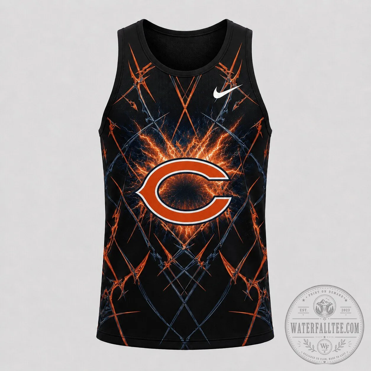 Chicago Bears National Football League Dynamic Graphic Tank Top 1 Chicago Bears National Football League Dynamic Graphic Tank Top