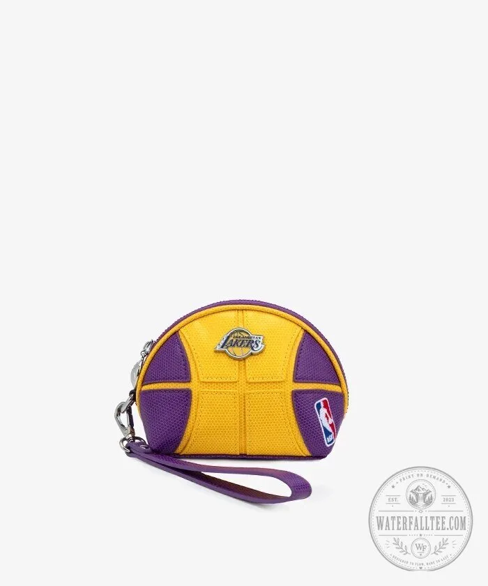 Los Angeles Lakers NBA Basketball Wristlet Wallet 2 Los Angeles Lakers NBA Basketball Wristlet Wallet