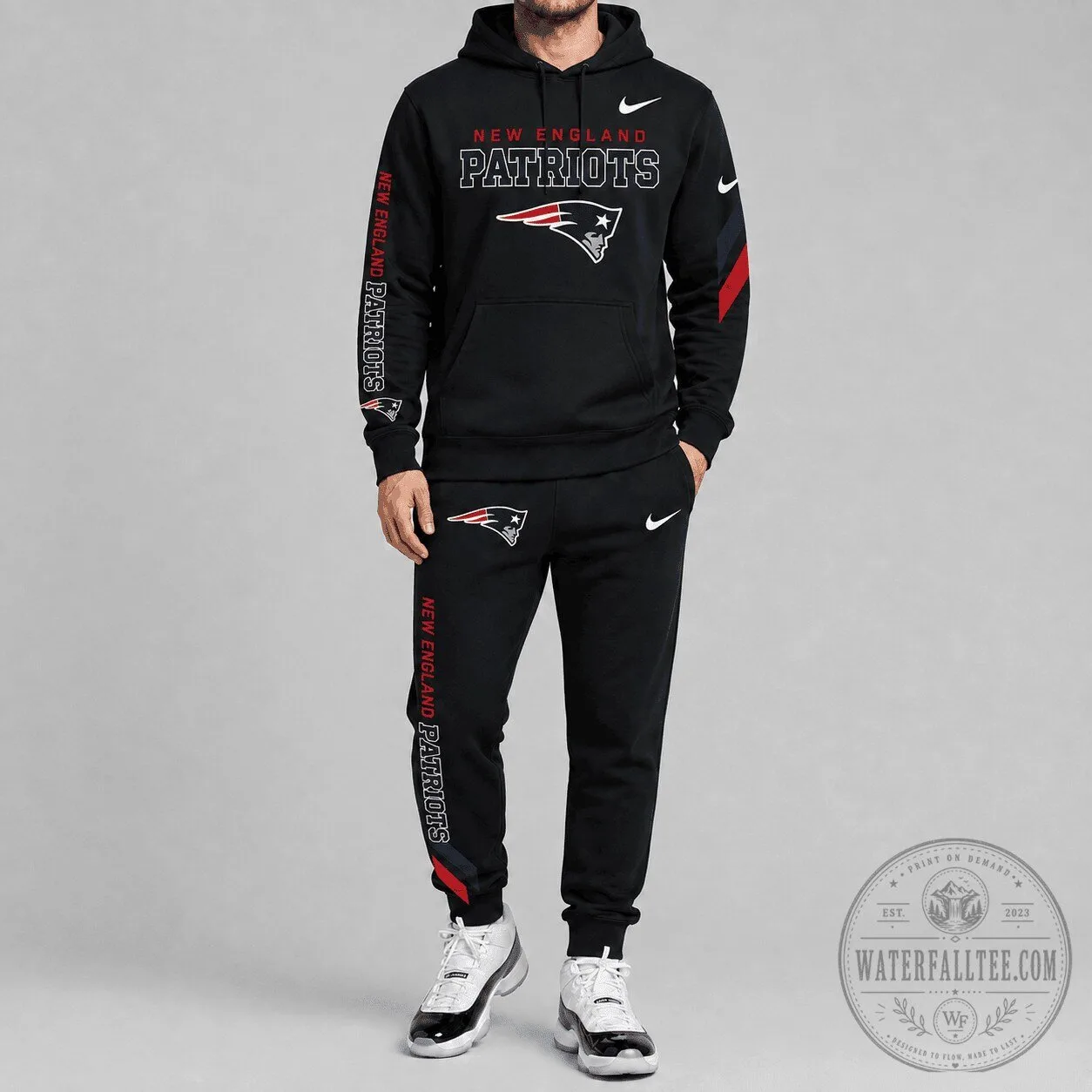 New England Patriots National Football League Team Hoodie Sweatshirt 5 New England Patriots National Football League Team Hoodie Sweatshirt
