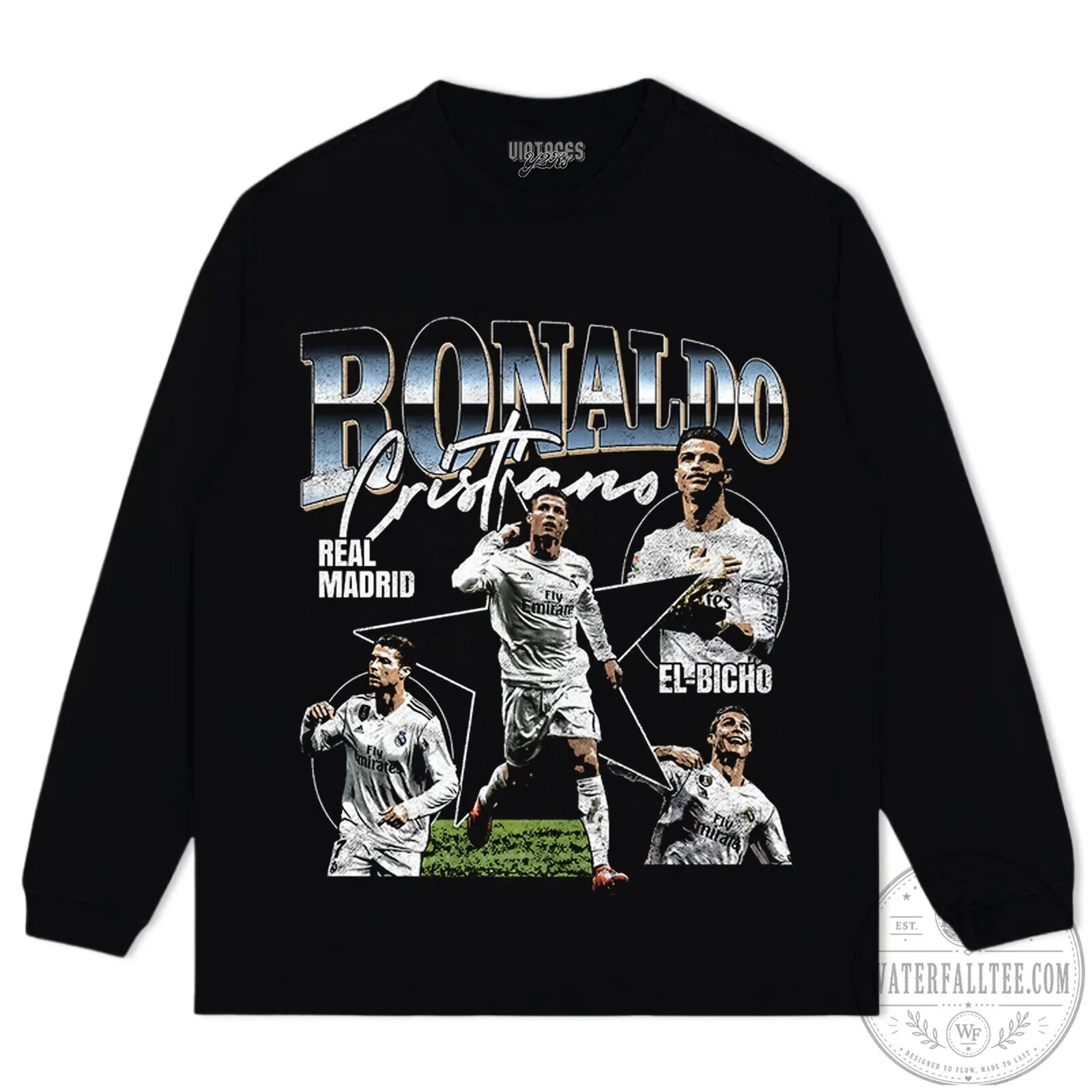 Cristiano Ronaldo Real Madrid Football Legend Graphic T-Shirt 20 Cristiano Ronaldo Real Madrid Football Legend Graphic T-Shirt