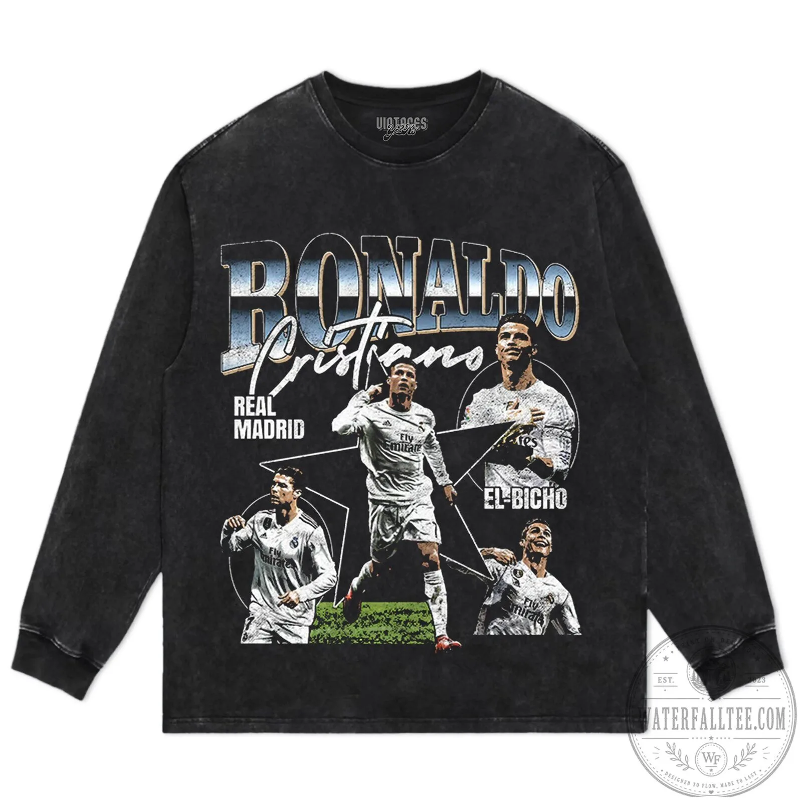 Cristiano Ronaldo Real Madrid Football Legend Graphic T-Shirt 21 Cristiano Ronaldo Real Madrid Football Legend Graphic T-Shirt