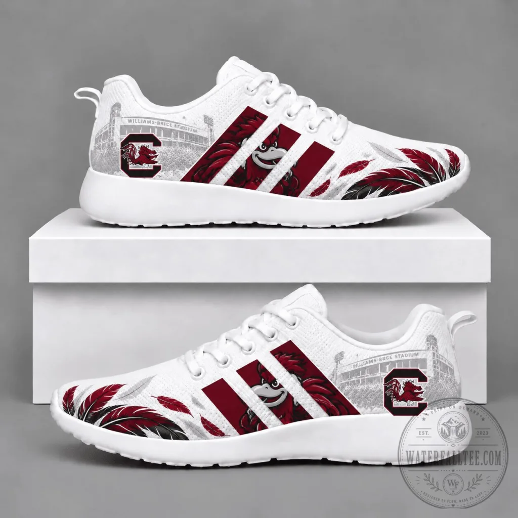 South Carolina Gamecocks Mascot Williams-Brice Stadium Running Shoes South Carolina Gamecocks Mascot Williams-Brice Stadium Running Shoes