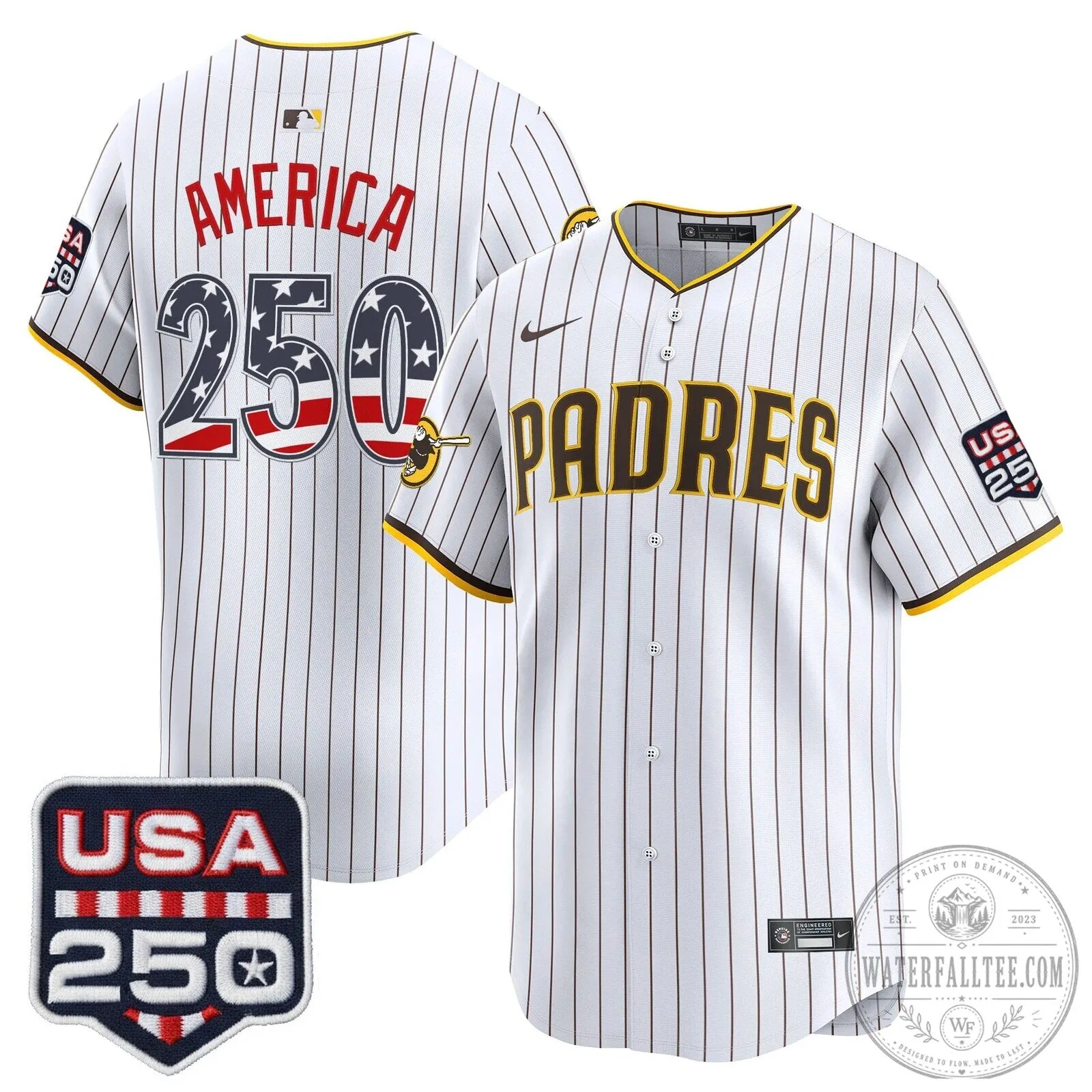 Fernando Tatis Junior San Diego Padres Fourth of July Baseball Jersey 56 Fernando Tatis Junior San Diego Padres Fourth of July Baseball Jersey