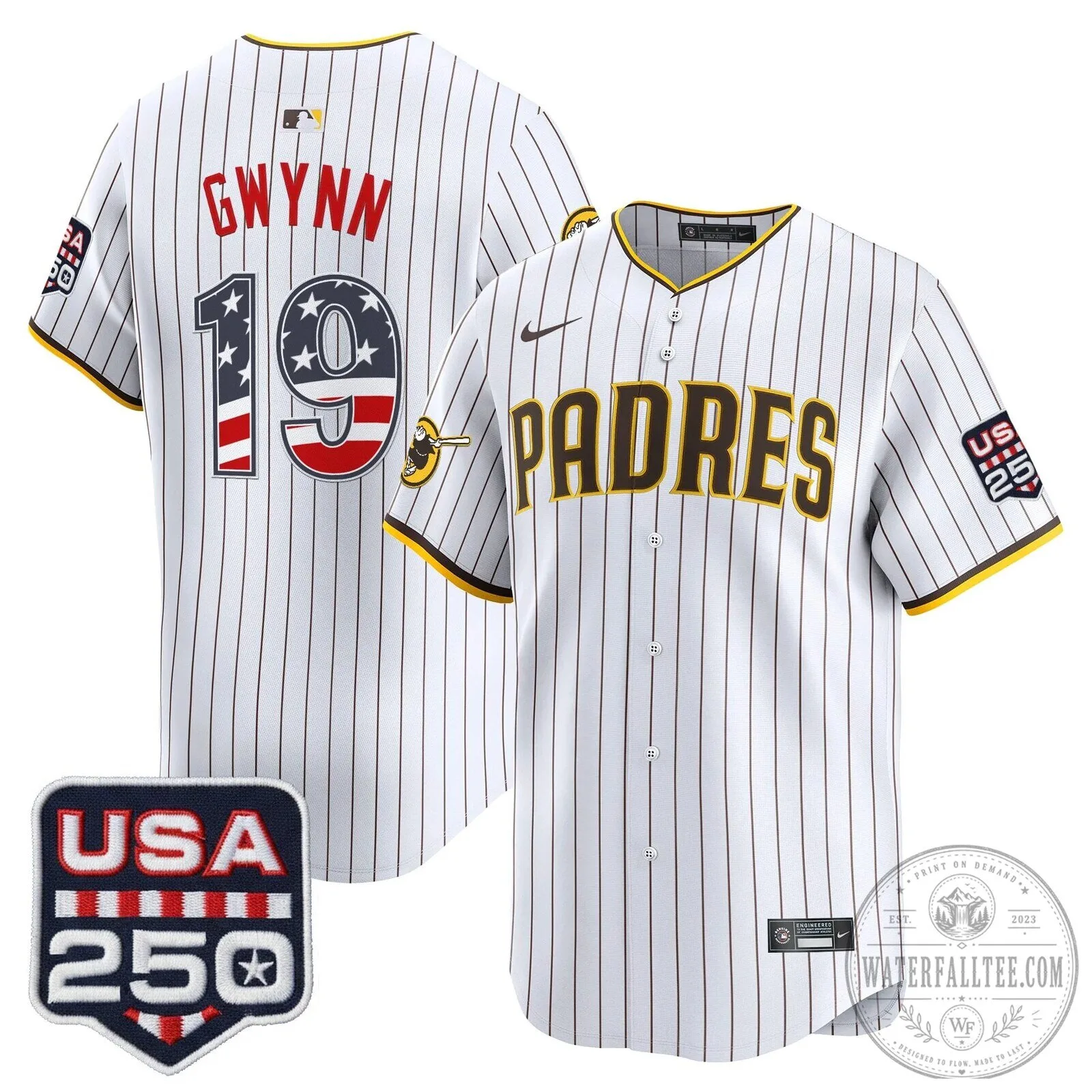Fernando Tatis Junior San Diego Padres Fourth of July Baseball Jersey 59 Fernando Tatis Junior San Diego Padres Fourth of July Baseball Jersey