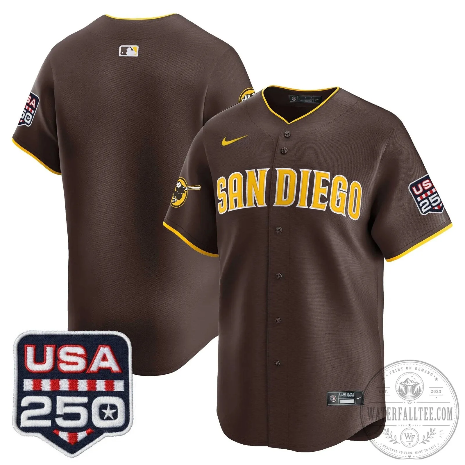 Fernando Tatis Junior San Diego Padres Fourth of July Baseball Jersey 74 Fernando Tatis Junior San Diego Padres Fourth of July Baseball Jersey