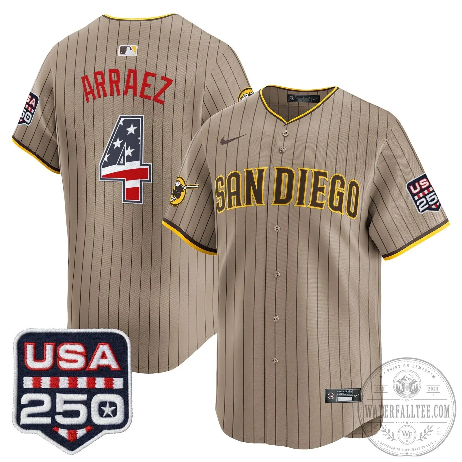 Fernando Tatis Junior San Diego Padres Fourth of July Baseball Jersey 79 Fernando Tatis Junior San Diego Padres Fourth of July Baseball Jersey