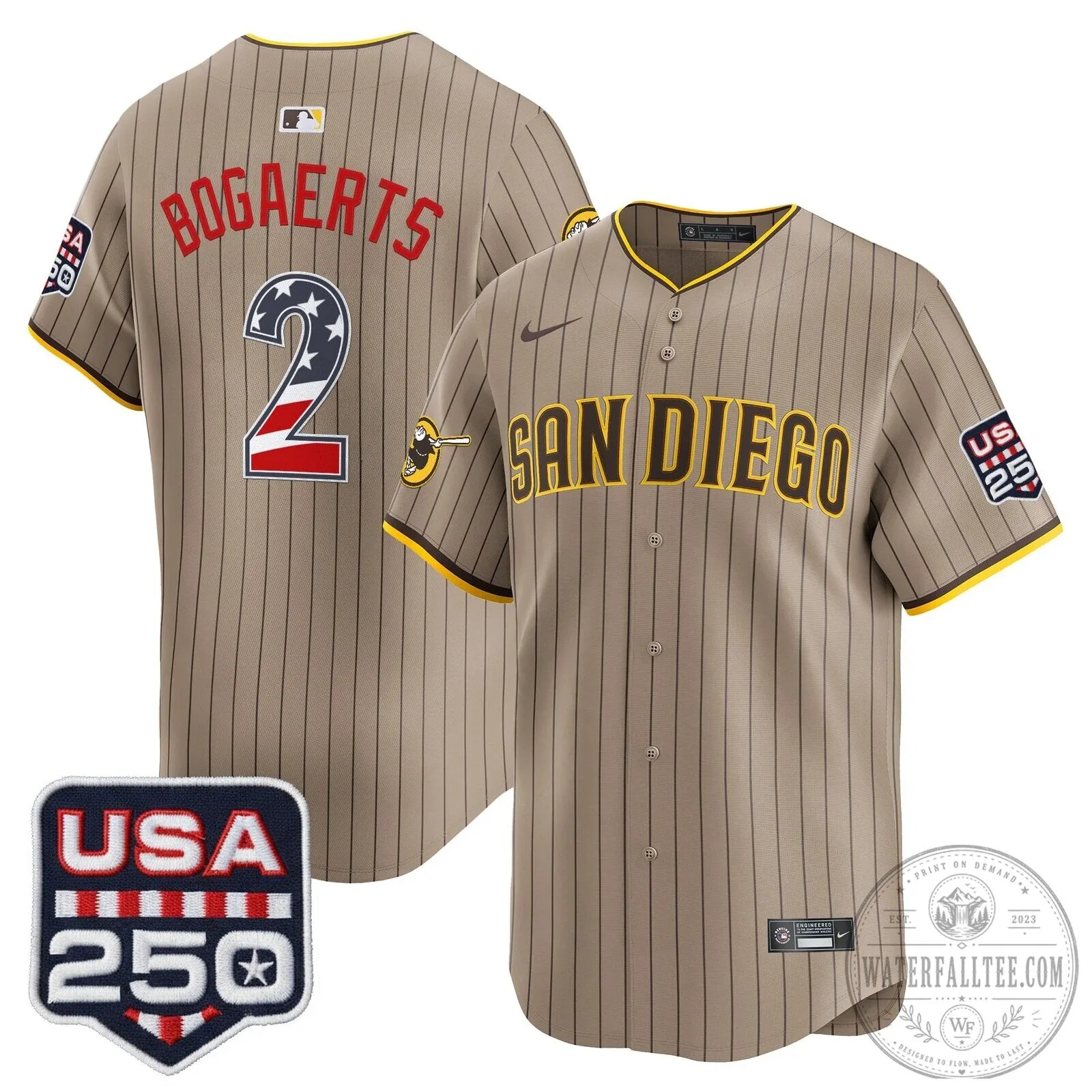 Fernando Tatis Junior San Diego Padres Fourth of July Baseball Jersey 80 Fernando Tatis Junior San Diego Padres Fourth of July Baseball Jersey