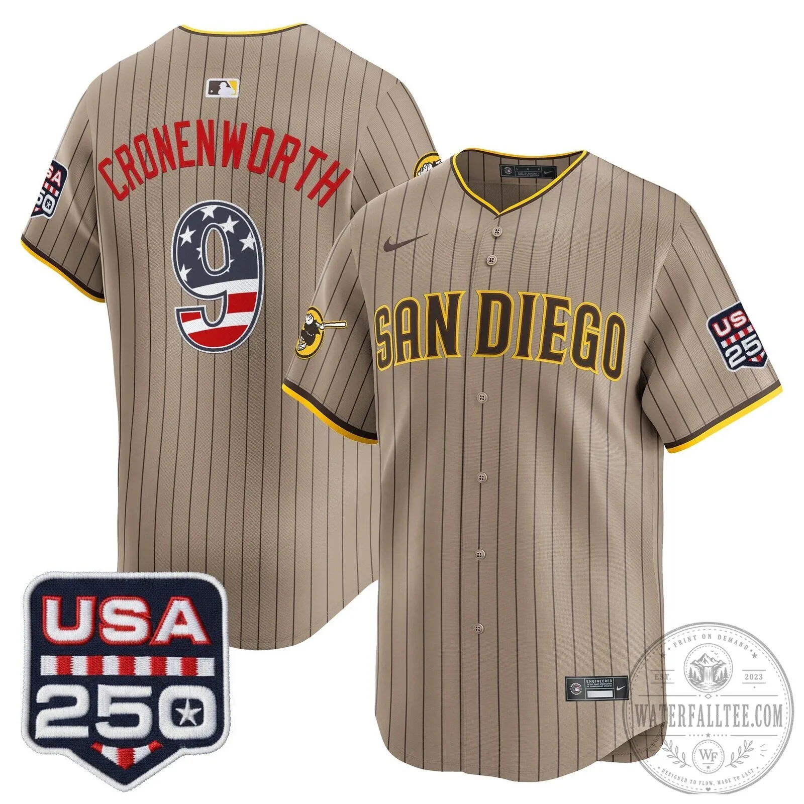 Fernando Tatis Junior San Diego Padres Fourth of July Baseball Jersey 82 Fernando Tatis Junior San Diego Padres Fourth of July Baseball Jersey