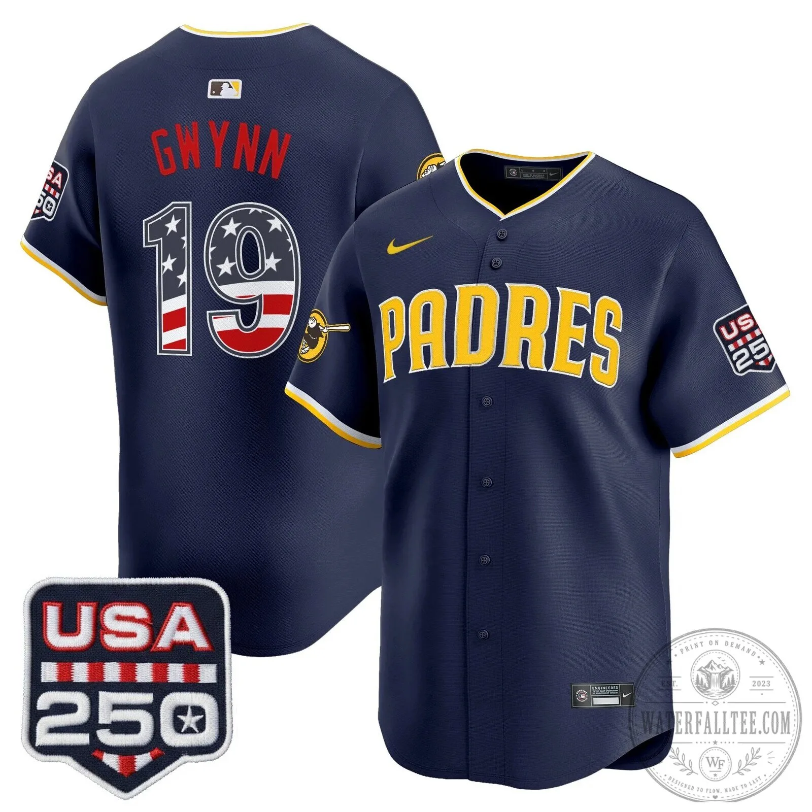 Fernando Tatis Junior San Diego Padres Fourth of July Baseball Jersey 88 Fernando Tatis Junior San Diego Padres Fourth of July Baseball Jersey