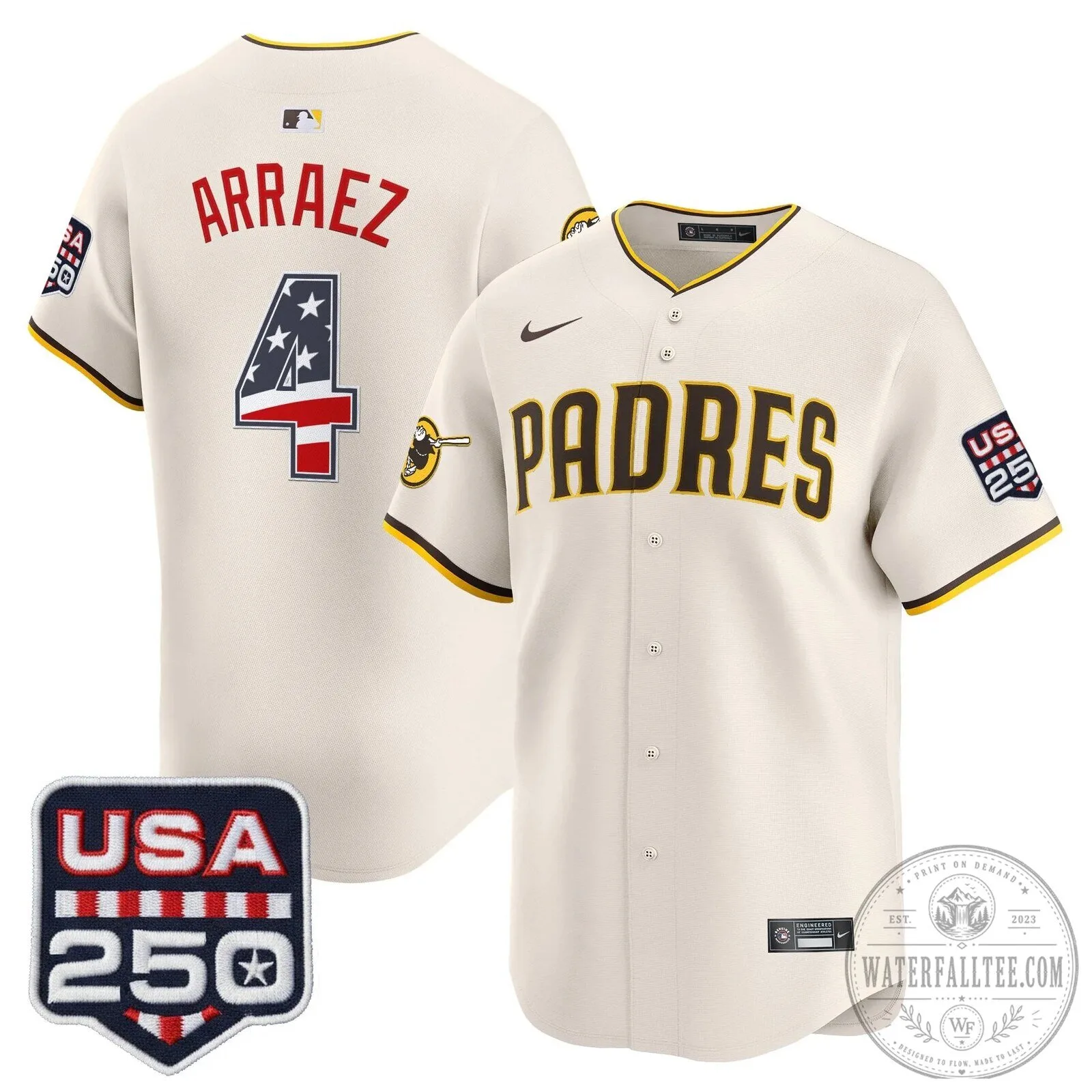 Fernando Tatis Junior San Diego Padres Fourth of July Baseball Jersey 99 Fernando Tatis Junior San Diego Padres Fourth of July Baseball Jersey