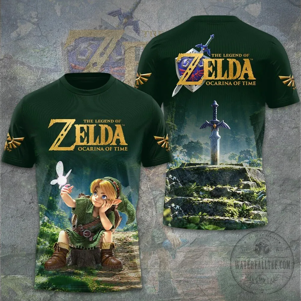 The Legend of Zelda Ocarina of Time Link Fairy T-Shirt 5 The Legend of Zelda Ocarina of Time Link Fairy T-Shirt