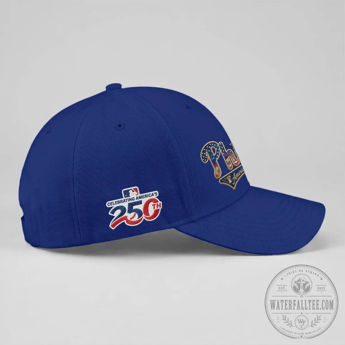 Philadelphia Phillies America 250th Anniversary Embroidered Baseball Cap Hat 18 Philadelphia Phillies America 250th Anniversary Embroidered Baseball Cap Hat