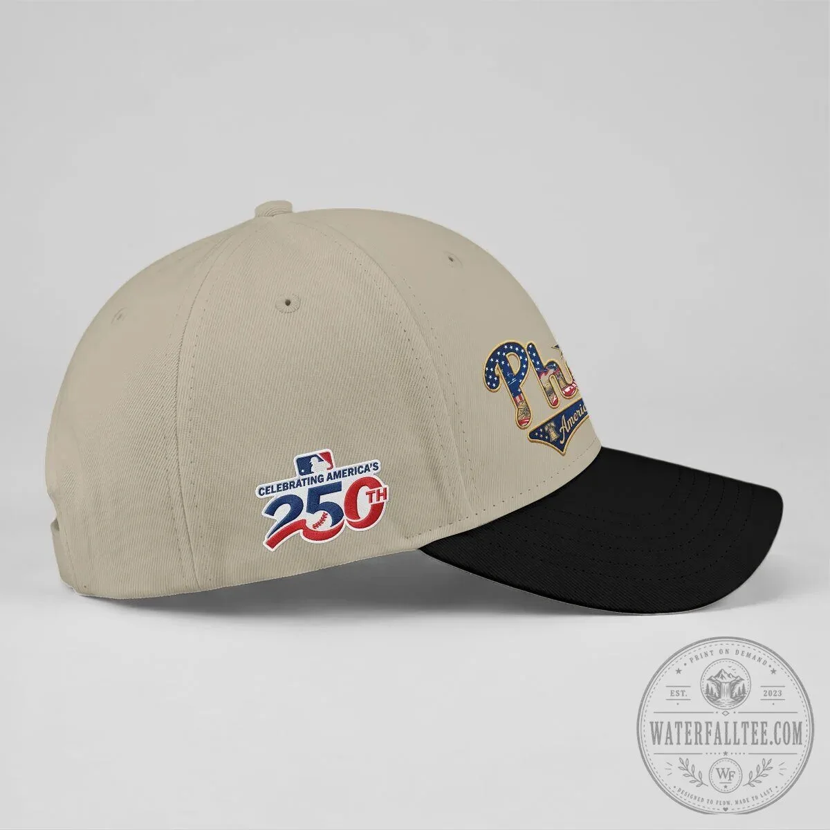 Philadelphia Phillies America 250th Anniversary Embroidered Baseball Cap Hat 21 Philadelphia Phillies America 250th Anniversary Embroidered Baseball Cap Hat