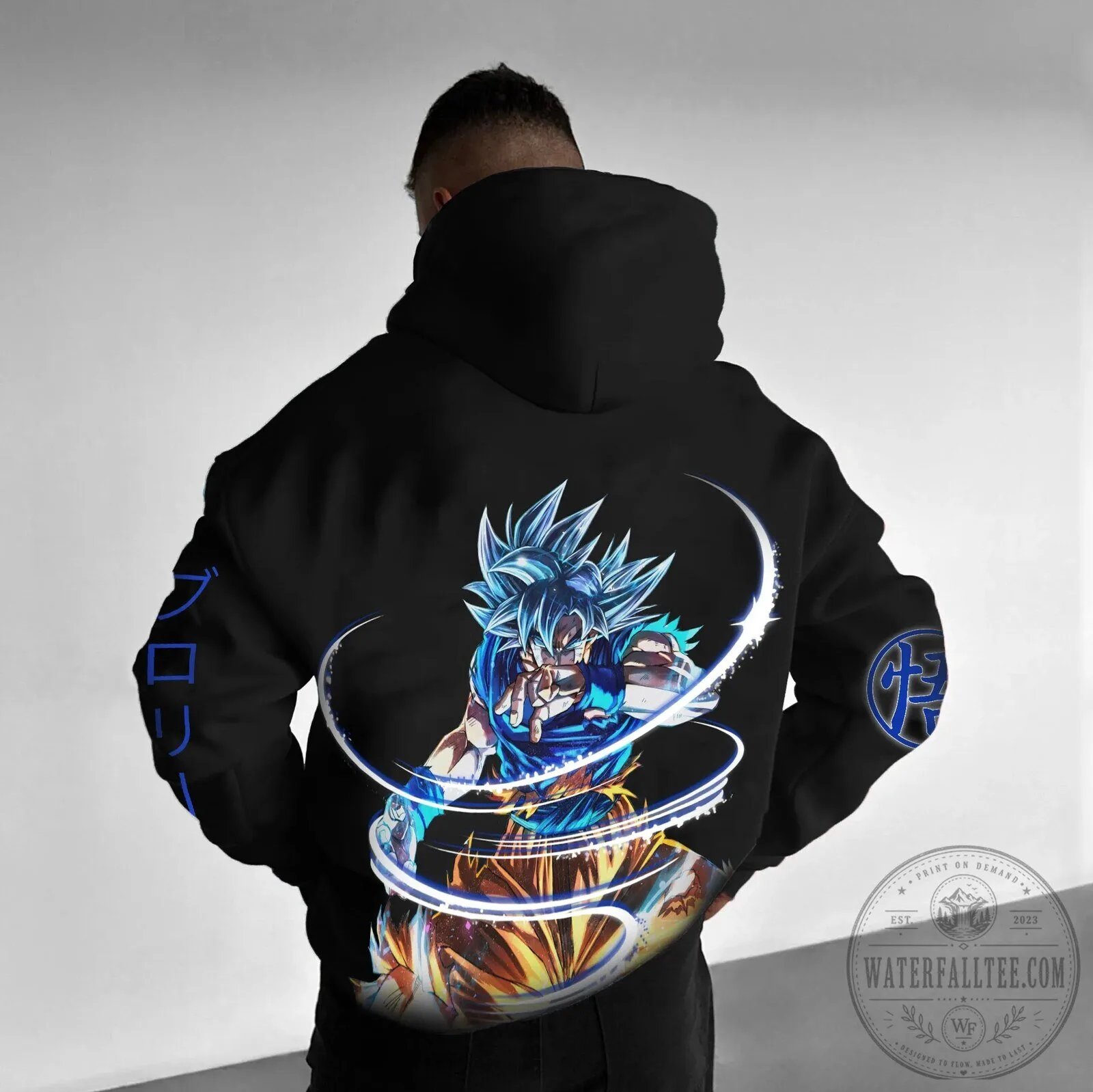 Dragon Ball Super Goku Ultra Instinct Anime Graphic Black Pullover Hoodie 1 Dragon Ball Super Goku Ultra Instinct Anime Graphic Black Pullover Hoodie