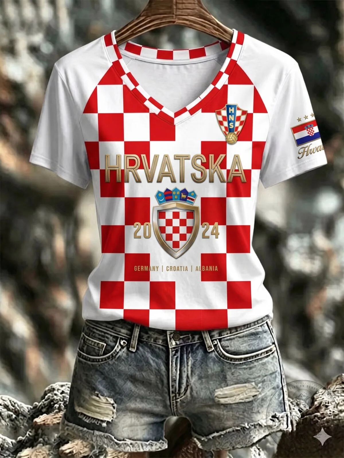 Croatia Football Fan Style Casual T-Shirt for Men and Women 5 Croatia Football Fan Style Casual T-Shirt for Men and Women