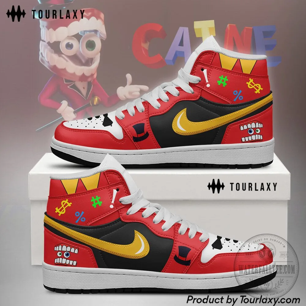 Caine The Amazing Digital Circus High Top Sneakers 7 Caine The Amazing Digital Circus High Top Sneakers