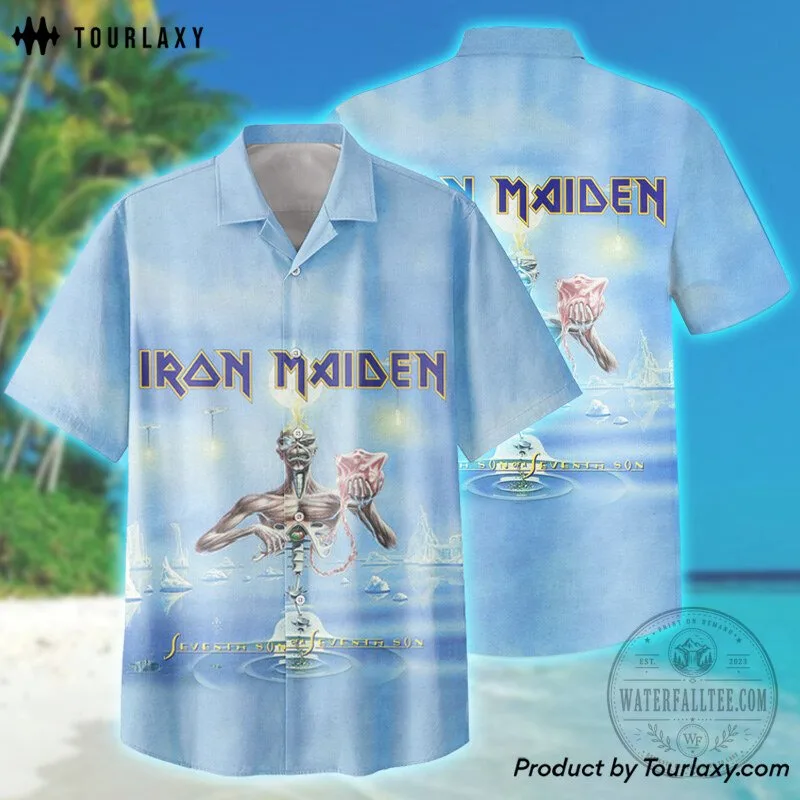 Iron Maiden Seventh Son of a Seventh Son Album Art Hawaiian Shirt