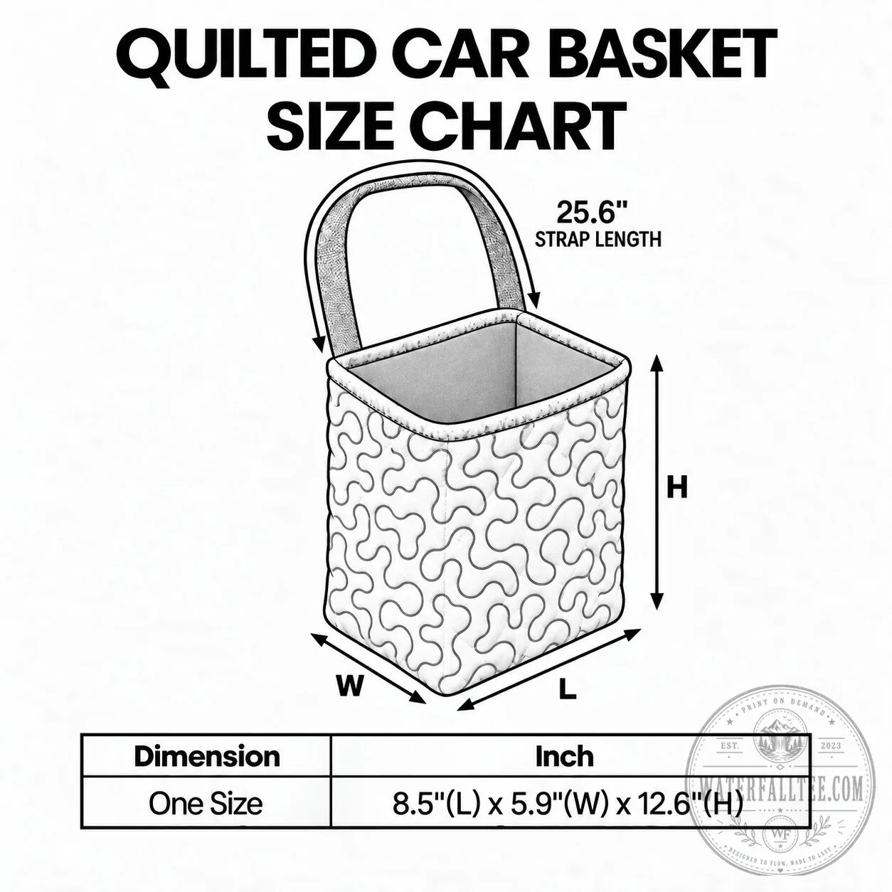 Christian Faith Quilted Car Organizer Basket with Bible Verses 7 Christian Faith Quilted Car Organizer Basket with Bible Verses