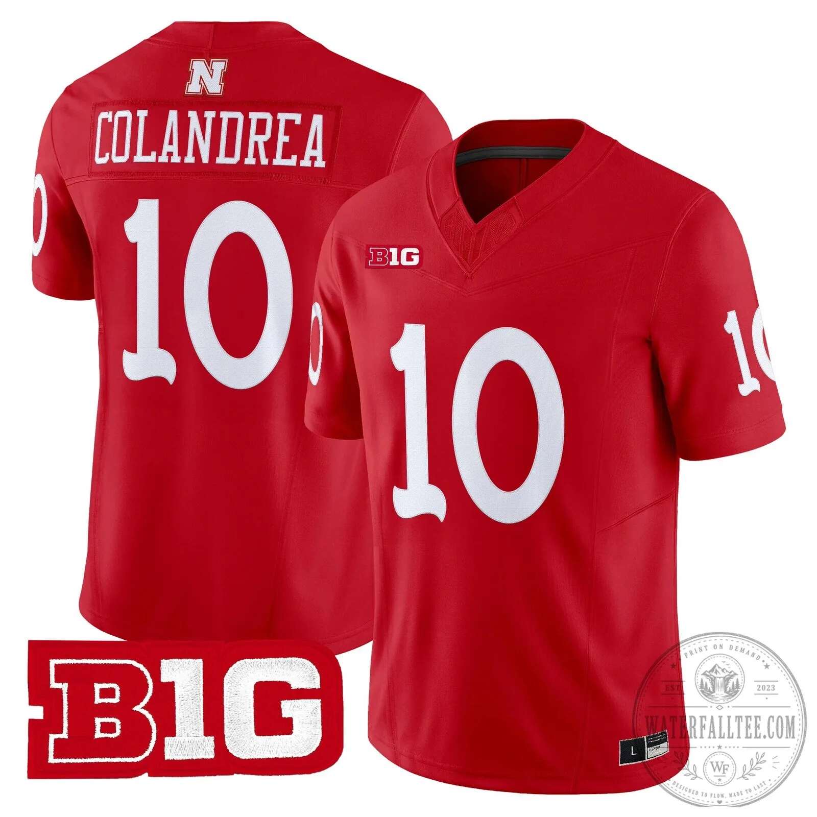 Nebraska Cornhuskers 1962 Throwback Vapor Limited Football Jersey