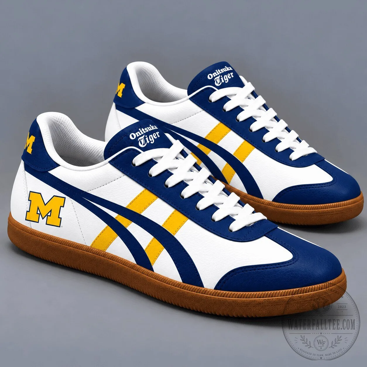 Michigan Wolverines NCAA Team Pride Onitsuka Tiger Sneakers 5 Michigan Wolverines NCAA Team Pride Onitsuka Tiger Sneakers