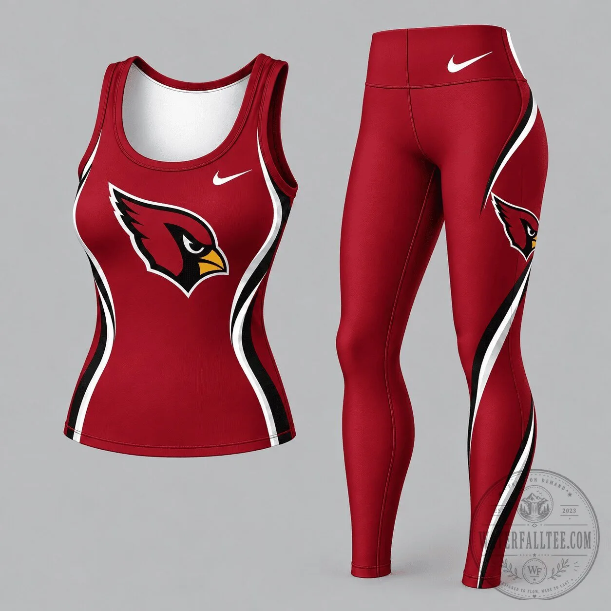 Arizona Cardinals Women's Athletic Tank Top and Leggings Set