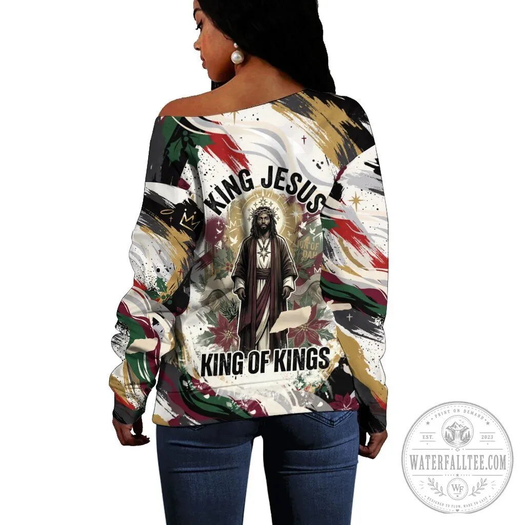 Jesus Is The Reason For The Season Christmas Off Shoulder Long Sleeve Shirt 7 Jesus Is The Reason For The Season Christmas Off Shoulder Long Sleeve Shirt