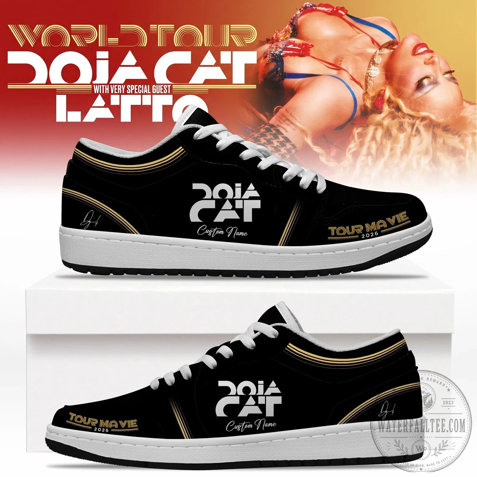 Doja Cat Tour Ma Vie 2026 World Tour Custom Name Shoes 3 Doja Cat Tour Ma Vie 2026 World Tour Custom Name Shoes