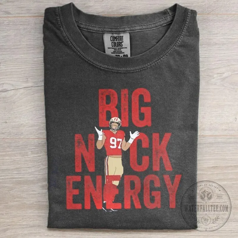 Nick Bosa Big Nick Energy San Francisco Football Fan T-Shirt 1 Nick Bosa Big Nick Energy San Francisco Football Fan T-Shirt